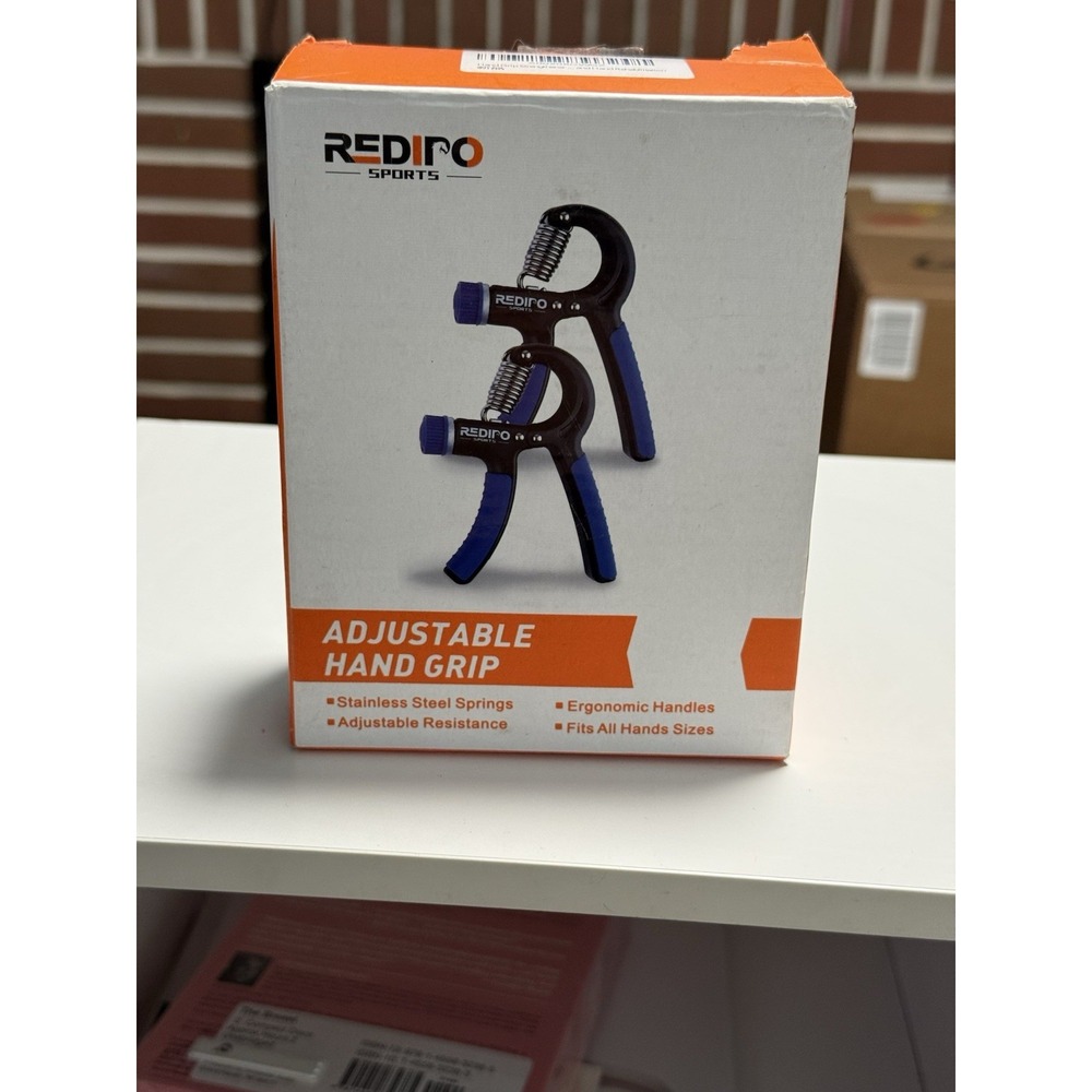Rediro Adjustable Hand Grip Strengthener Exerciser Wrist Forearm Muscle Trainer